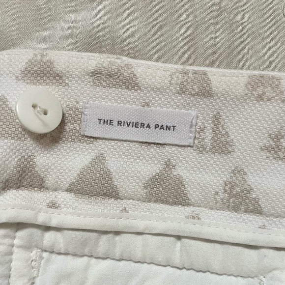 LOFT Marisa Geometric Women's Cropped Riviera Pants - Picture 6 of 7